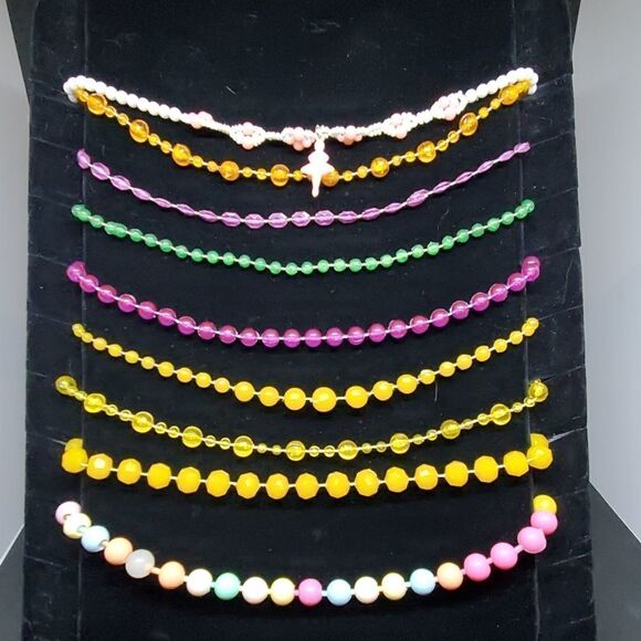 Bundle of 9 Girls Necklaces - Picture 1 of 3